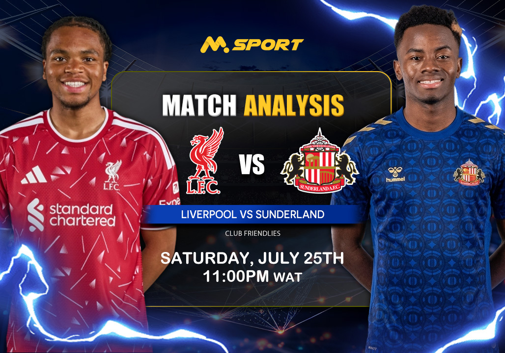 Liverpool vs Sunderland Prediction, Lineups, Betting Tips & Odds | Premier League Summer Series 2026