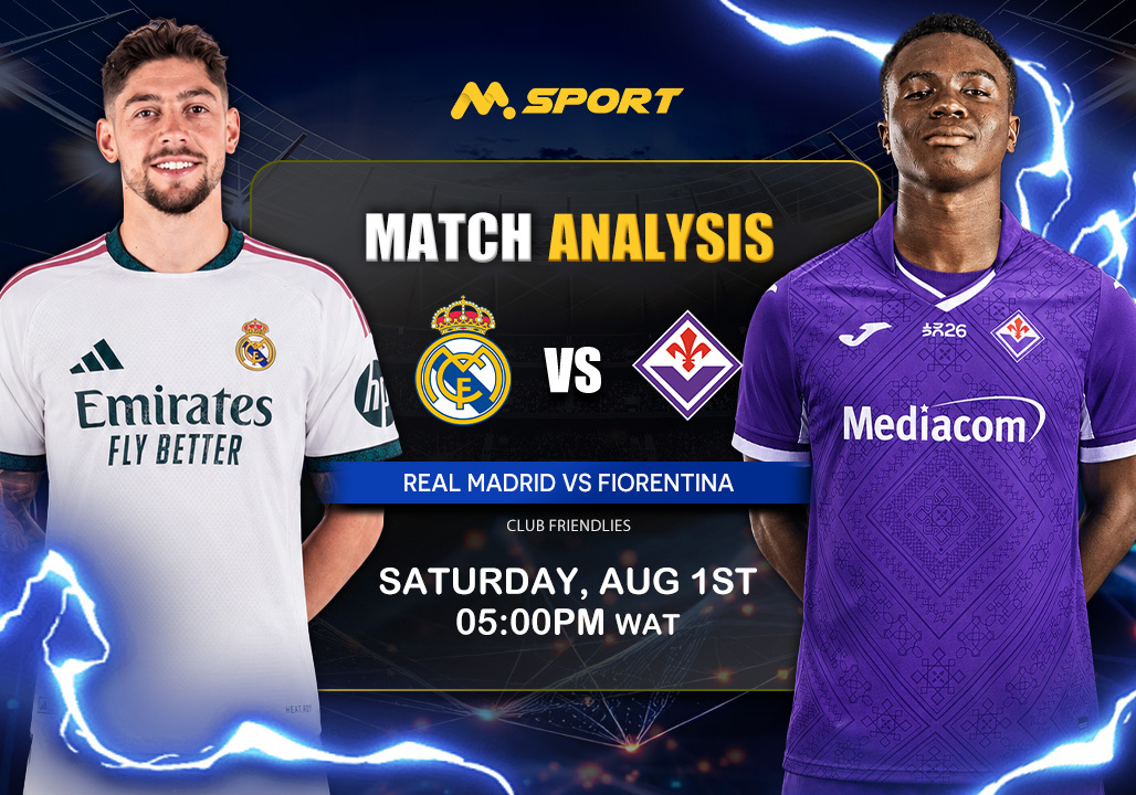 Real Madrid vs Fiorentina Prediction, Lineups, Betting Tips & Odds | Pre-Season Friendly 2026