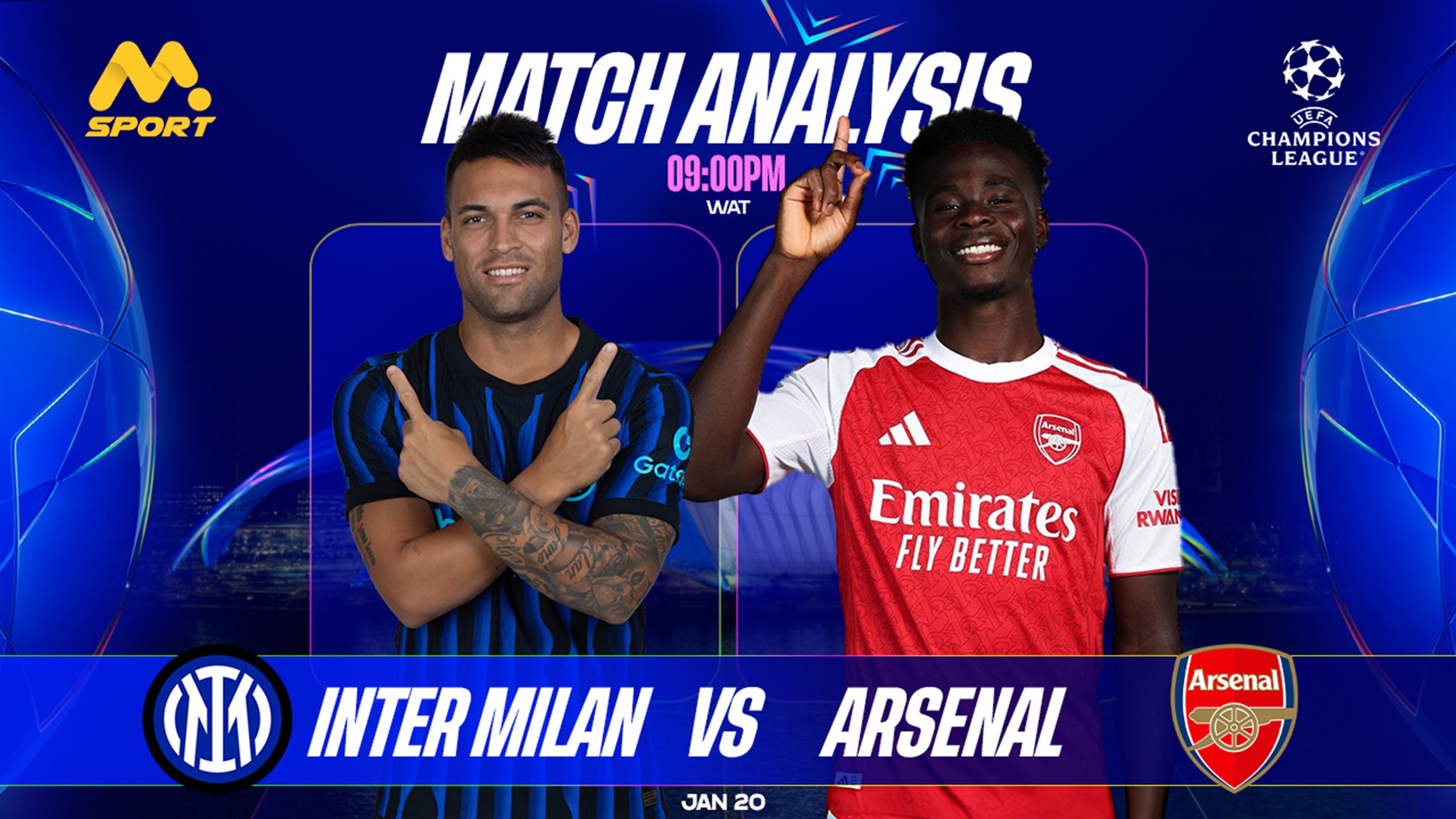  Inter Milan vs Arsenal: Lautaro's Goals vs Saka's Magic— Who Claims Champions League Top Eight? 