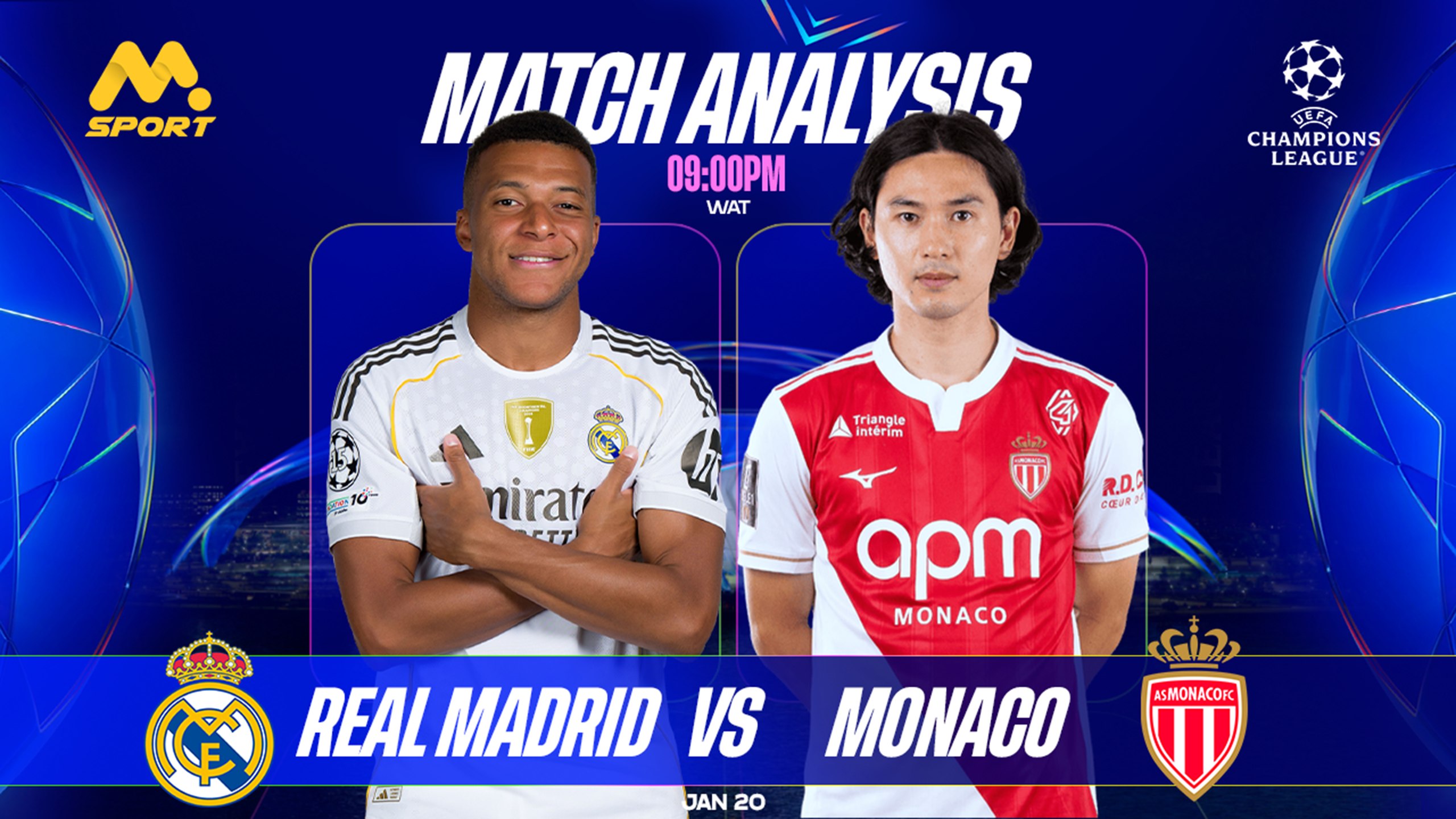 Real Madrid vs Monaco: Mbappe’s Magic vs Balogun’s Fire — Who Claims Champions League Top Eight