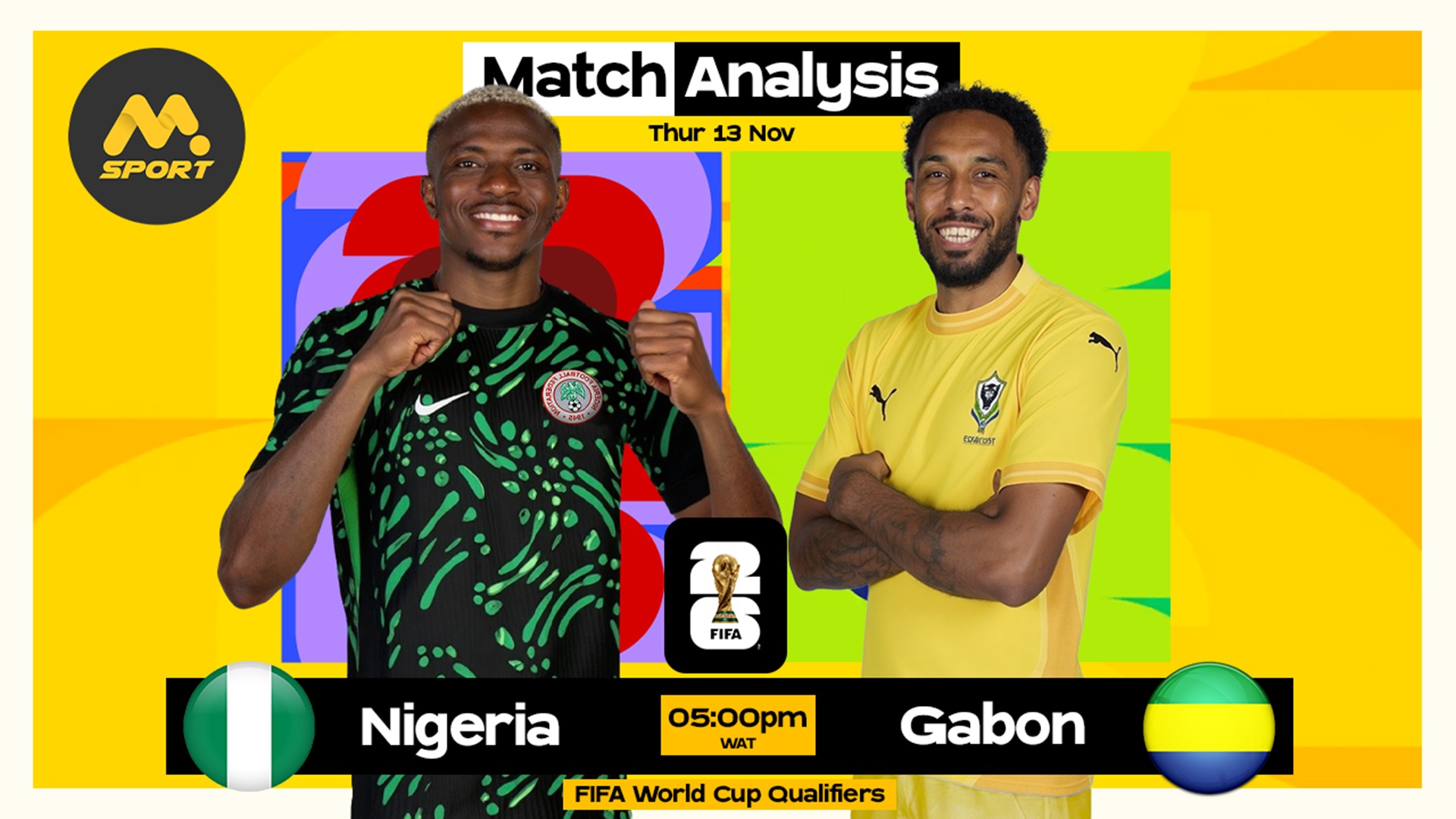 Nigeria vs Gabon Preview: Osimhen’s Power vs Aubameyang’s Class — Who Flies Closer to the 2026 World Cup?
