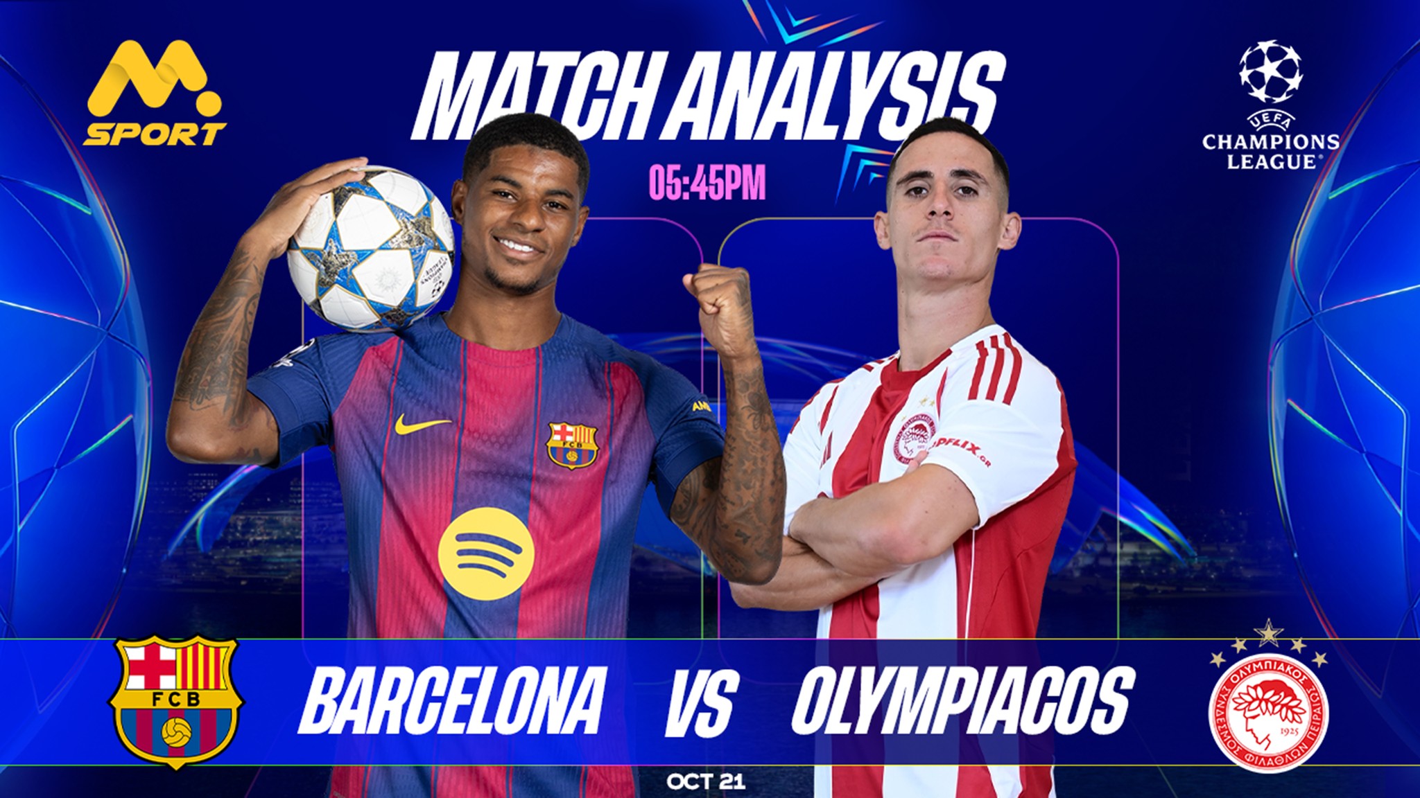 Barcelona vs Olympiacos: Yamal’s Magic vs Podence’s Fire — Can Barca Keep Their European Push Alive?
