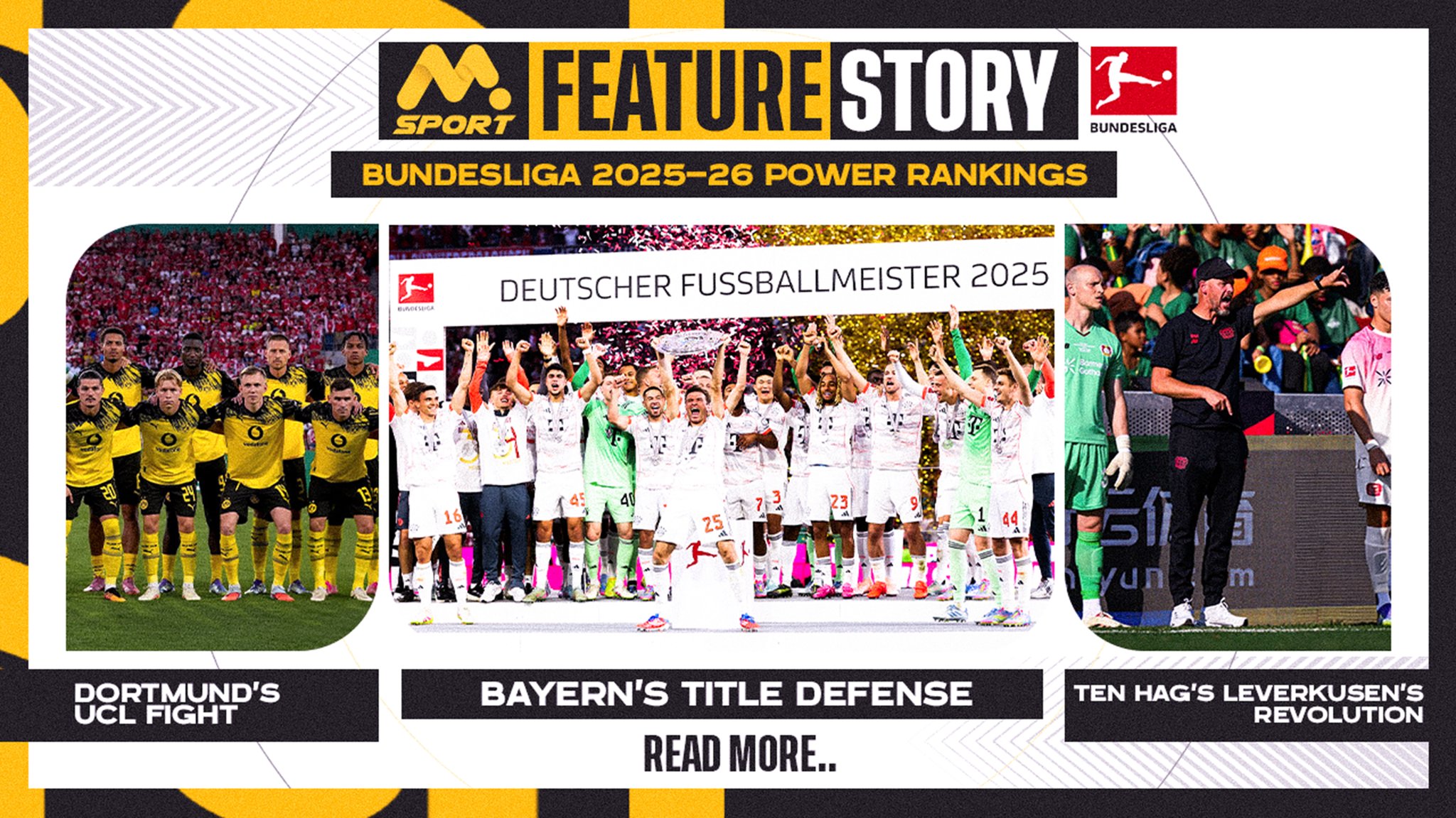 Bundesliga 2025-26 Power Rankings: Bayern’s title defense, Dortmund’s UCL fight , and Ten Hag’s Leverkusen revolution
