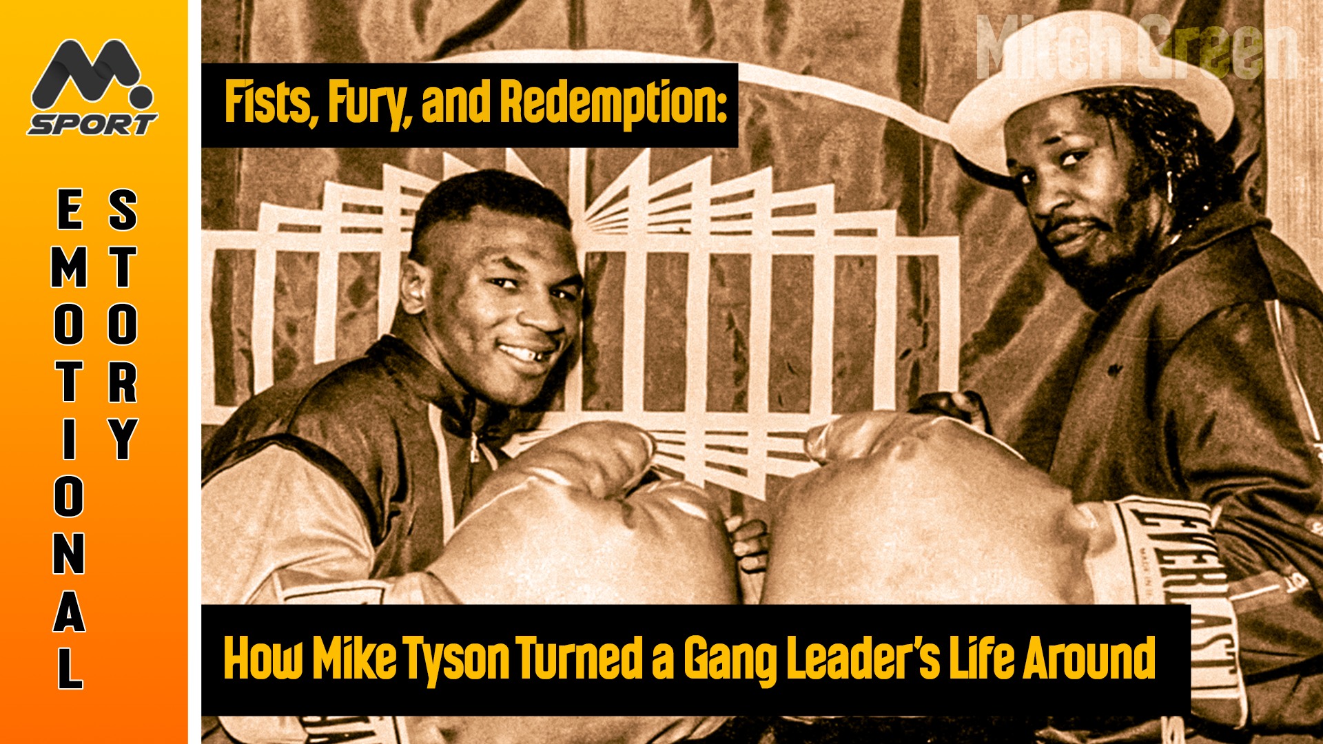 Fists, Fury, and Redemption: How Mike Tyson Turned a Gang Leader’s Life Around 