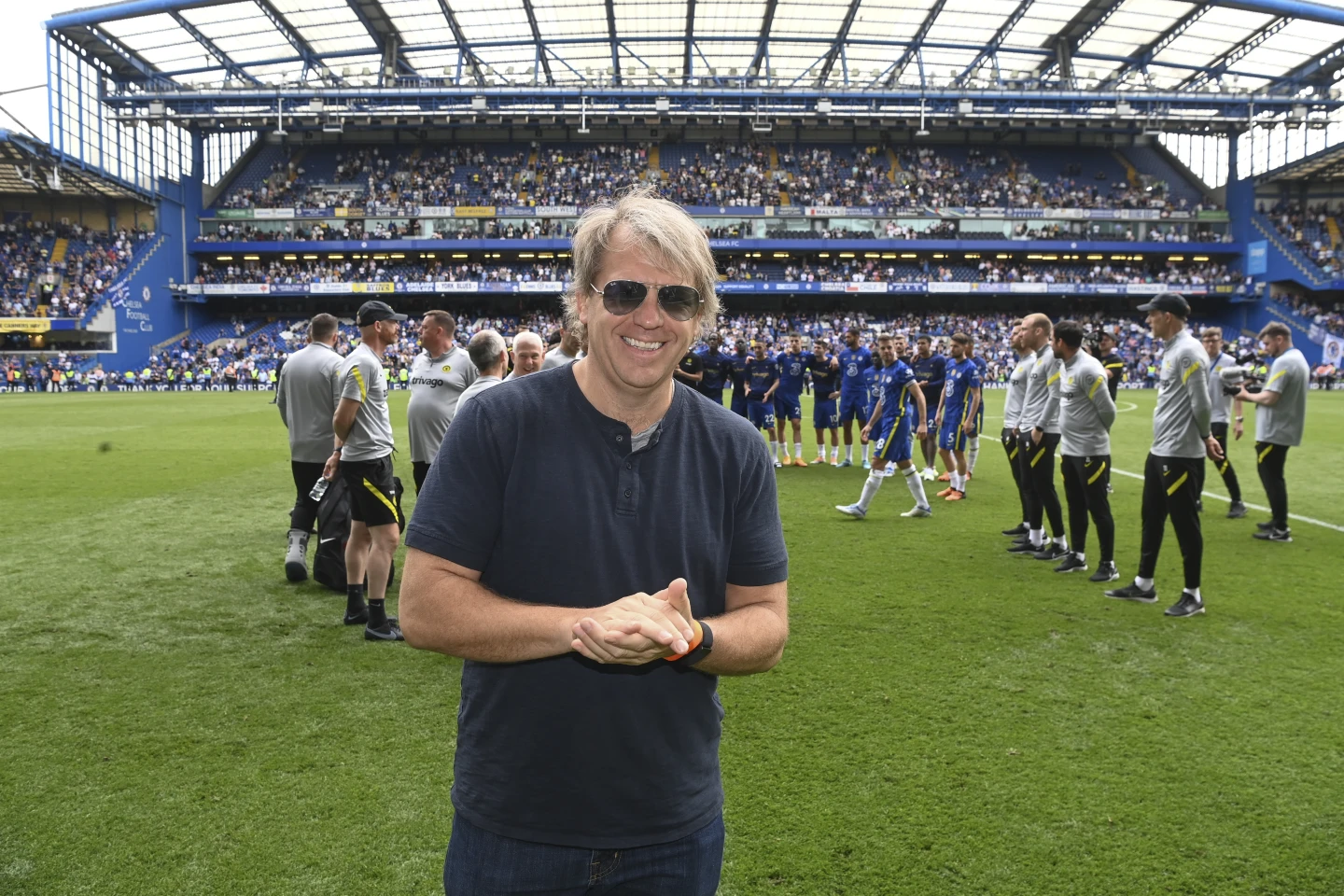 Todd Boehly at Stamford bridge ( Chelsea FC) Image