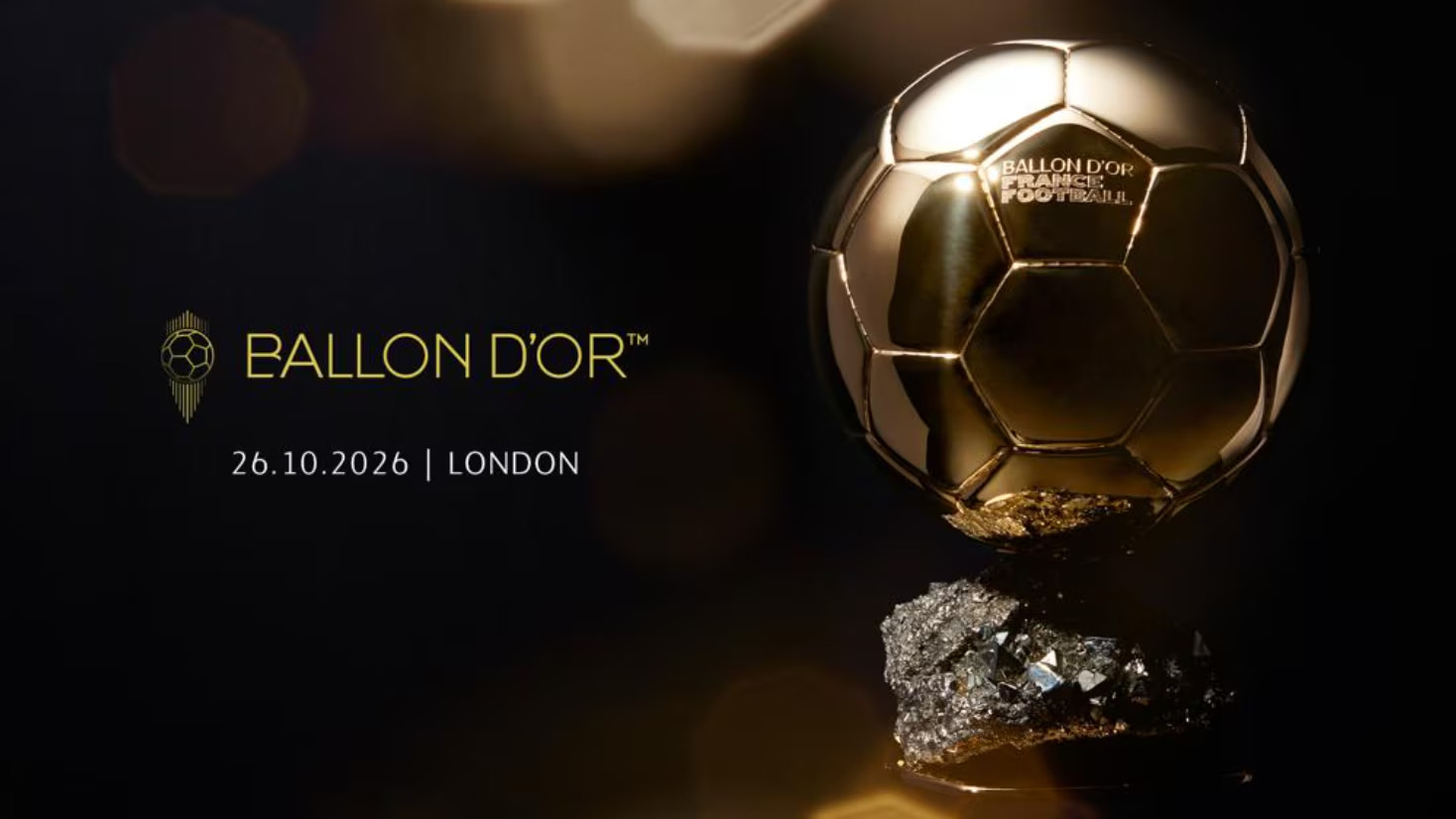 Photo Credit (UEFA) Ballon d'Or 2026 ceremony, London, 26 October