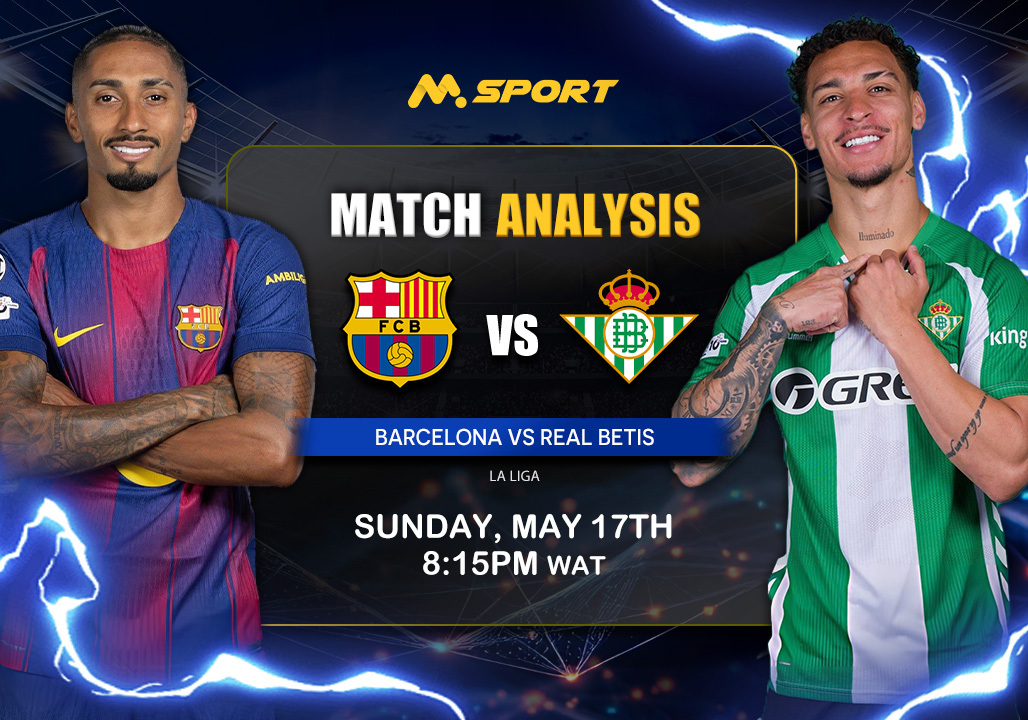 Barcelona vs Real Betis: Can Anthony’s Verdiblancos Repeat 1-1 from Last Visit to End Flick’s Barcelona Perfect Home Record?