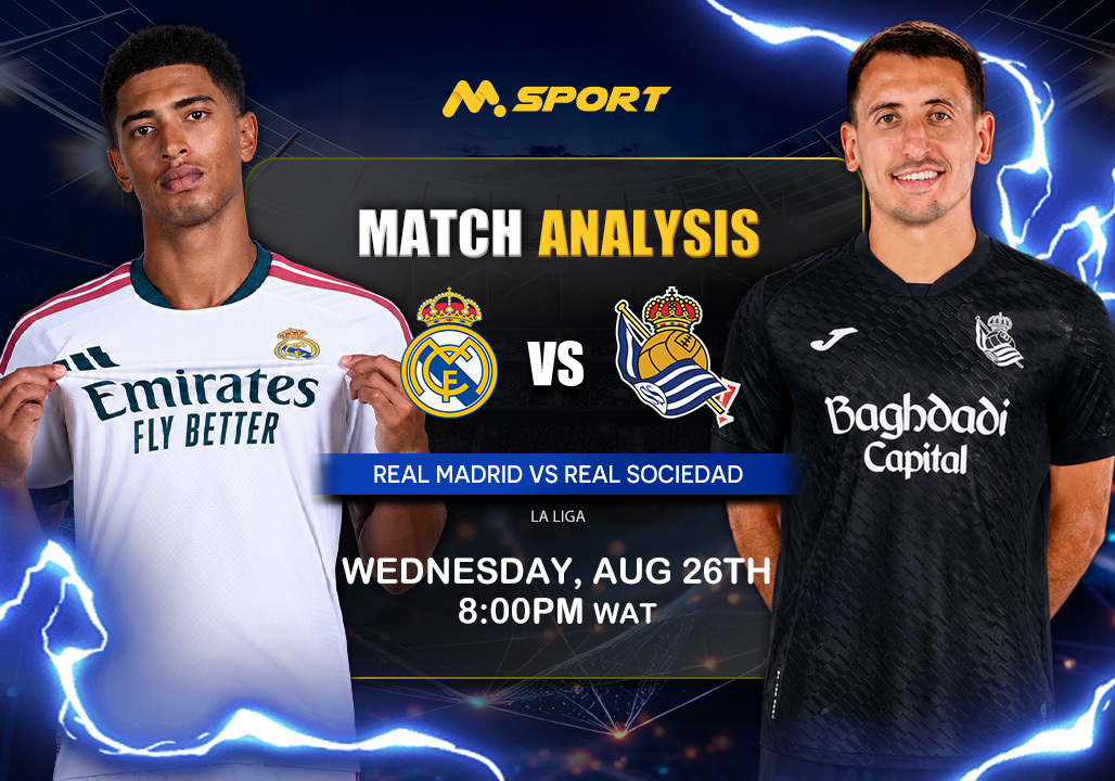 Real Madrid vs Real Sociedad: Can Sociedad Get First Bernabéu Win Since 2023?