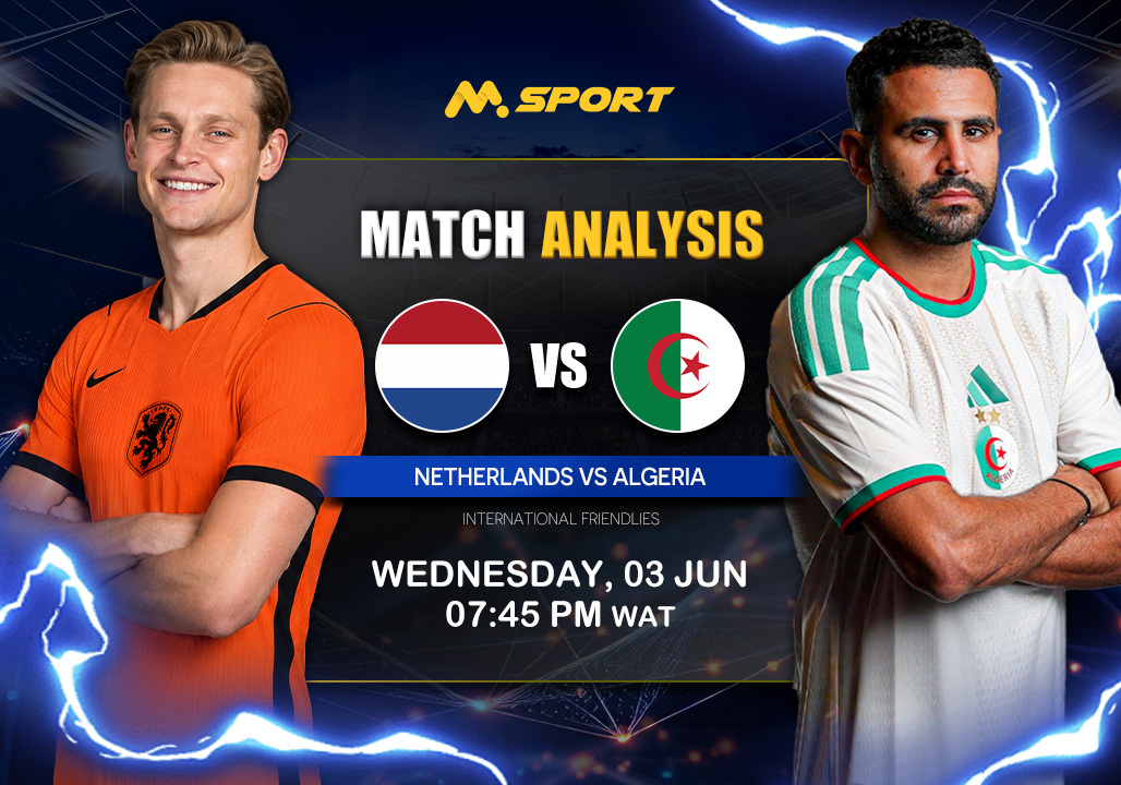 Netherlands vs Algeria: Can Mahrez’s Fennec Foxes End De Jong’s Netherlands 10-game Unbeaten Run?