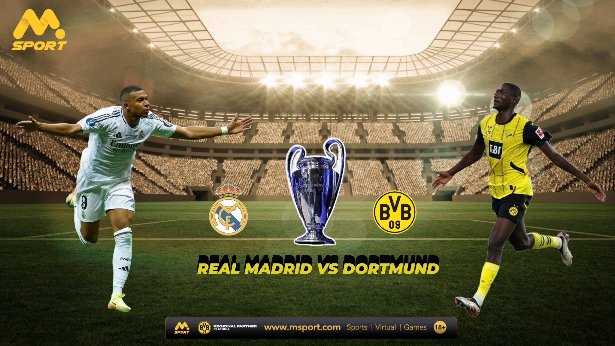 Match Preview: Real Madrid vs Borussia Dortmund – Champions League Clash.